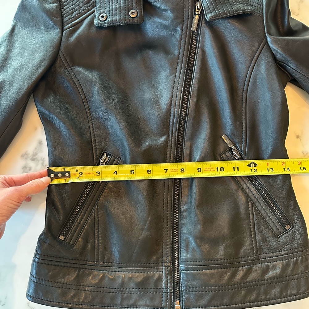 Bernardo Leather Moto Jacket - Picture 10 of 13